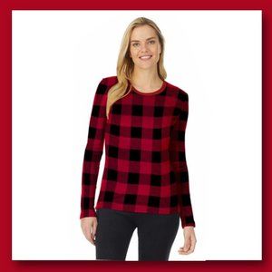 NWT Cuddl Duds Buffalo Plaid Fleecewear